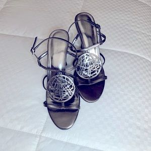 Calvin Klein Silver Sandals